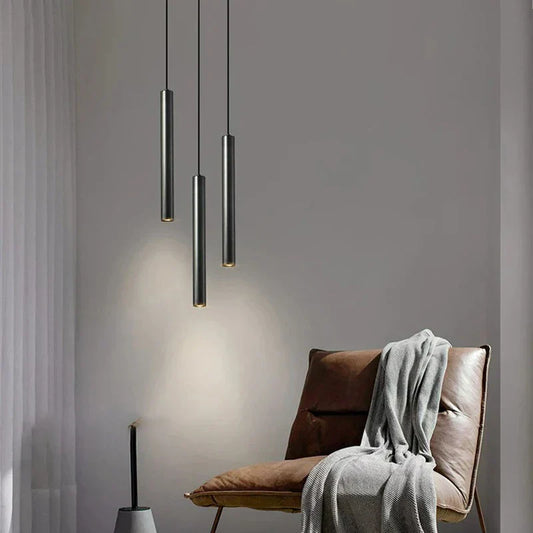 DecorBites™ Elegant Brass Pendant Light for Bedroom Dining Room Hotel, Adjustable Wire Copper Finish