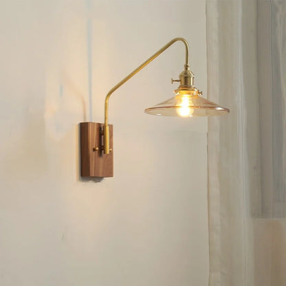 Decorbites™ Glas-Kupfer-LED-Wandleuchte Moderne Treppenbeleuchtung