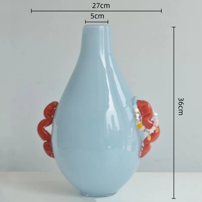 Decorbites™ Glas Geometrische Blumenvasen Wohnraumausstattung Kunstflasche Blumenarrangement Zubehör