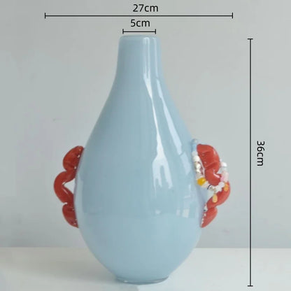 Decorbites™ Glas Geometrische Blumenvasen Wohnraumausstattung Kunstflasche Blumenarrangement Zubehör