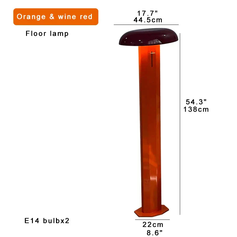 Decorbites™ Design-Pilz-Stehlampe: Moderne Stehlampe für Wohnzimmer & Büro.