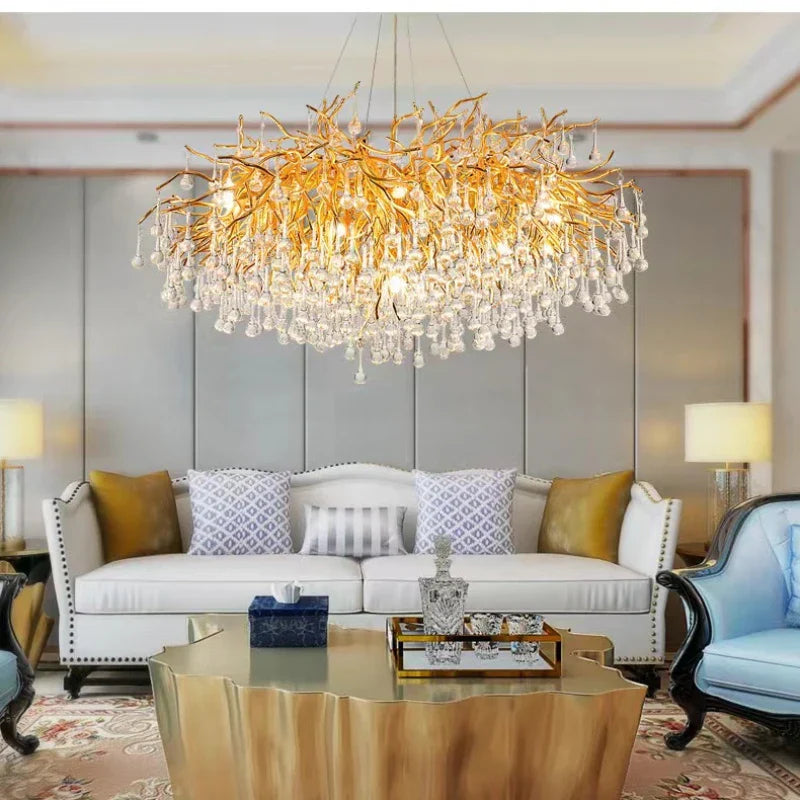 Luxury Crystal Ceiling Chandelier