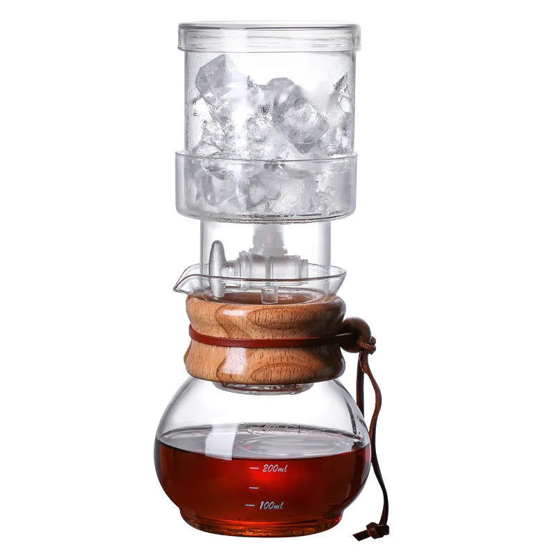 Decorbites™ Glas-Cold-Brew-Kaffeemaschinen-Set – Barista-Qualität Gießkanne & Tropffilter