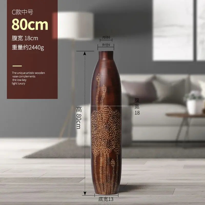 Tall Ceramic Plant Vase