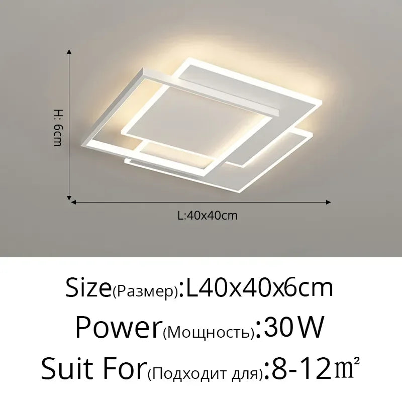Decorbites™ LED-Kronleuchter: Moderne dimmbare Lichter für das Wohnen, Esszimmer, Küche, Schlafzimmer und Flurbeleuchtung