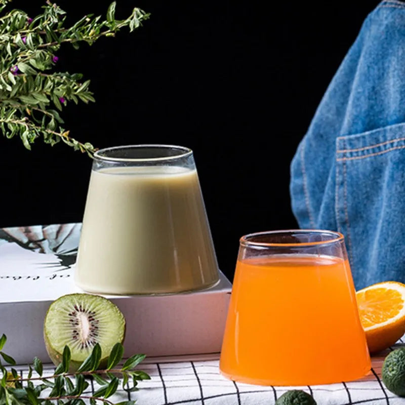 Decorbites™ Fuji-Berg-Glas-Getränkegeschirr für Weihnachten, Wasser, Bier, Saft, Kaffee, Whiskey, Wein