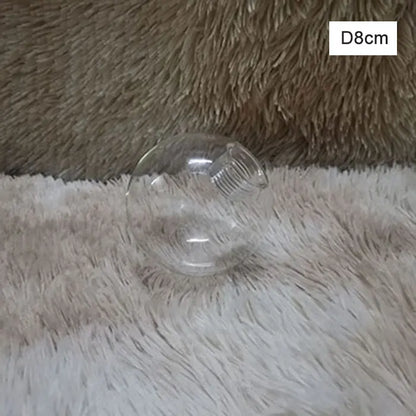 Decorbites™ Glas-Schirmabdeckung Ersatz mit 2 cm Fittingsöffnung für Globusgrößen D8cm-D25cm