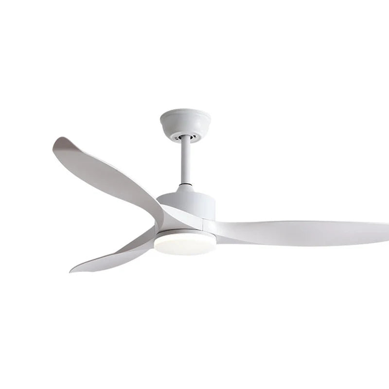 Decorbites™ 52" Deckenventilator in Schwarz-Walnuss-Optik mit LED-Licht und Fernbedienung