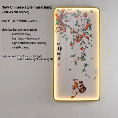 DecorBites™ LED Landscape Wall Sconce for Home Decor