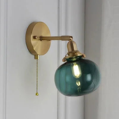 Decorbites™ Glas-Kugeln-Wandleuchte Moderne Nordische Wandleuchte für Schlafzimmer-Spiegel