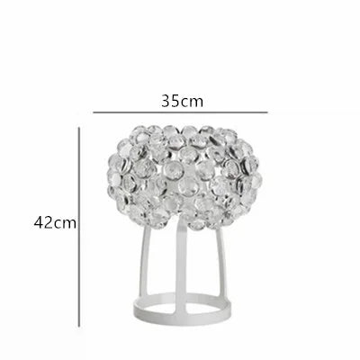 Decorbites™ Acryl RS7 Lampenanhänger Caboche Dia35/50/65CM Klar Gold Lampe