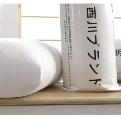 Decorbites™ Baumwoll-Rechteck-Nackenkissen - Hotelqualität einfarbig für Zuhause