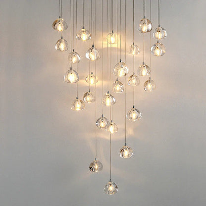 DecorBites™ Crystal LED Chandelier for Luxe Living Spaces