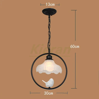 Decorbites™ Vogelkäfig-LED-Kronleuchter: Moderne Harz-Pendantleuchten für Schlafzimmer, Wohnzimmer und Restaurant