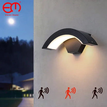 Decorbites™ LED Wasserdichte Außenwandlampen Sensorlampe für Veranda Garten Balkon