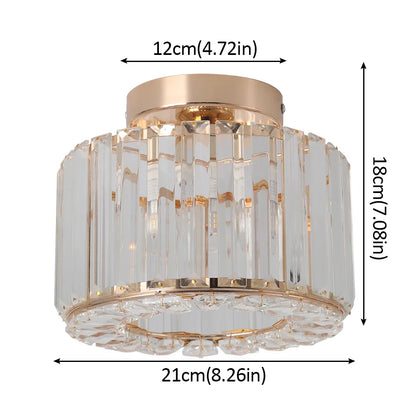 Decorbites™ Glas-LED-Kronleuchter Deckenleuchte Moderne Armatur für Wohn- und Esszimmer