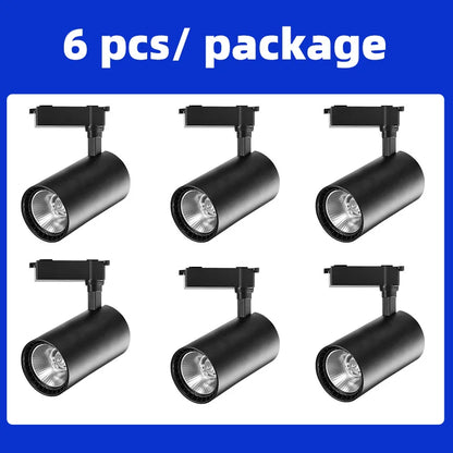 Decorbites™ COB-Hängeleuchter-Schienen-Decken-LED-Scheinwerfer für Wohnzimmer, Laden-Schienenbeleuchtung
