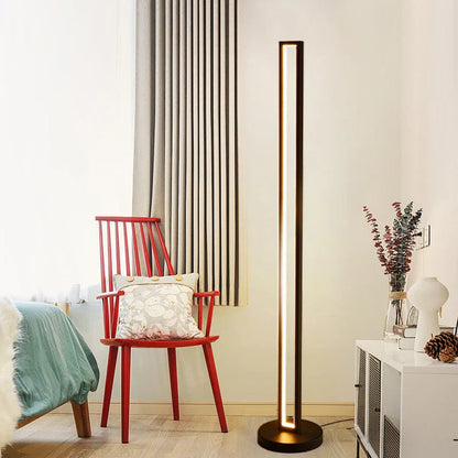 Decorbites™ Art-Deco-Spiralenschirm-Stehlampe – Moderne Minimalistische Standleuchte