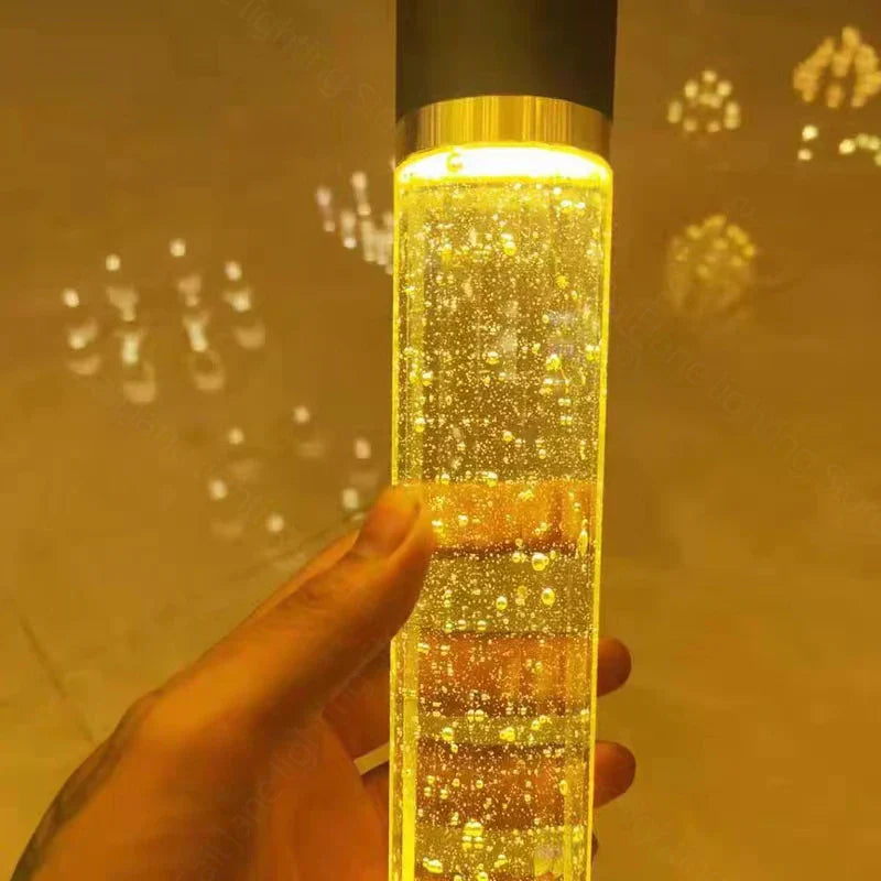 Decorbites™ Zylinder-Kristall-Lüster: Moderne Villa-Wohnzimmerlampe für stilvolle Interieurs.