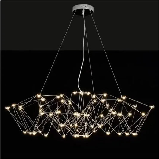 DecorBites™ Cube Light: Modern Creative LED Pendant Lamp for Living Room and Restaurant