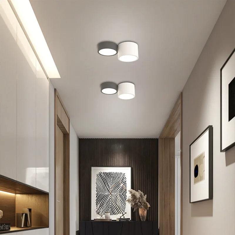 DecorBites™ Cylinder LED Ceiling Lamp for Living Room and Bedroom Decor