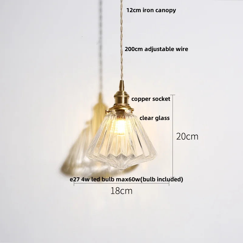 Decorbites™ Klar-Glas Nordisches Pendellicht: Modernes Einfaches Hängelampenarmatur