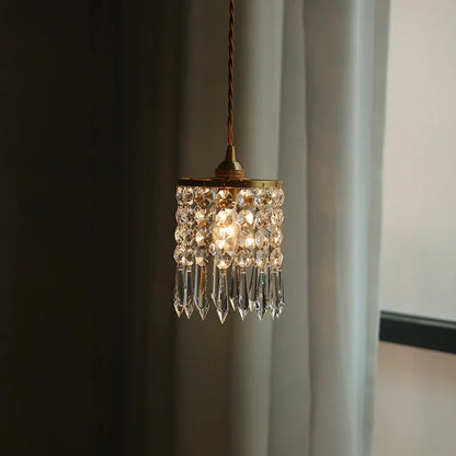 Decorbites™ Kristall-Messing-LED-Hängeleuchte: Modernes nordisches Design, verstellbares Kabel, E14-Fassung