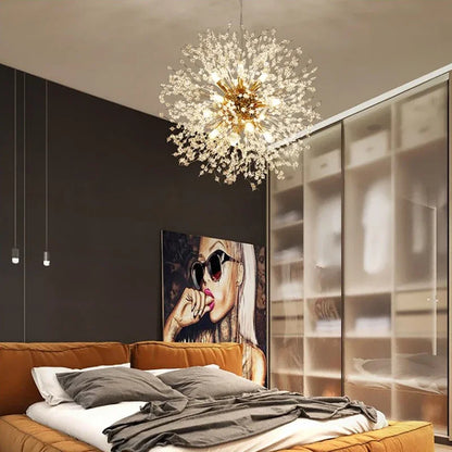 Decorbites™ Löwenzahn-Leuchter: Nordisches Dekor für Wohnzimmer, Schlafzimmer, Esszimmer & Laden-Hängeleuchte