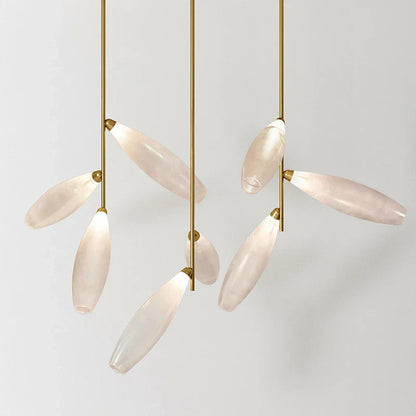 Decorbites™ Elegante Glas-LED-Hängeleuchte für Wohnzimmer, Esszimmer, Schlafzimmer, Bar – Nordisches minimalistisches Design