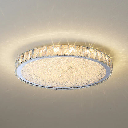Decorbites™ Crystal-LED-Deckenleuchte: Luxuriöse goldglänzende Leuchte für das Wohnzimmer