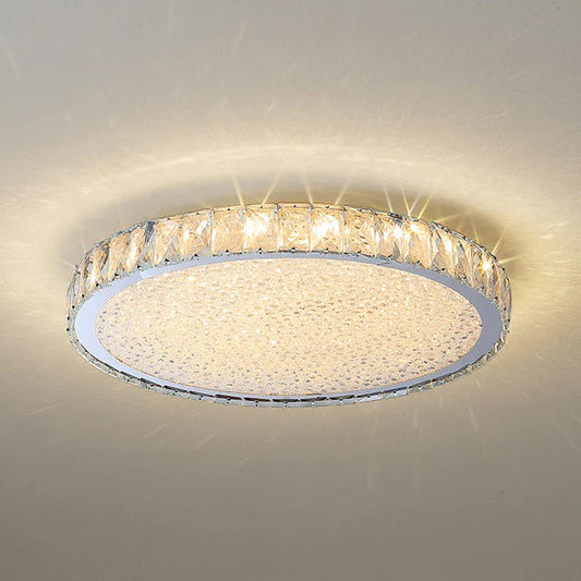Decorbites™ Crystal-LED-Deckenleuchte: Luxuriöse goldglänzende Leuchte für das Wohnzimmer