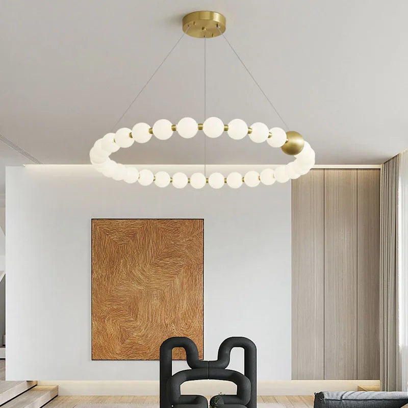 Decorbites™ Acryl-LED-Kronleuchter: Moderne Pendelleuchte für das Wohnzimmer