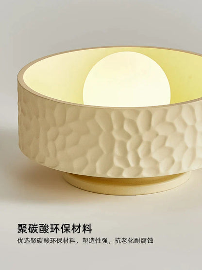DecorBites™ French Minimalist Cream Ceiling Light for Elegant Living Spaces