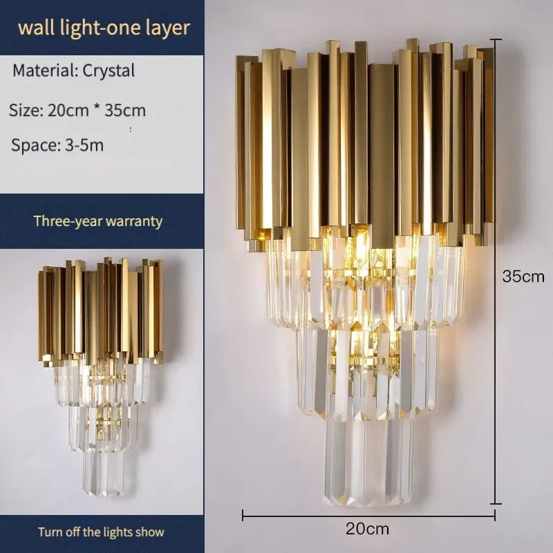 LED Crystal Ceiling Chandelier