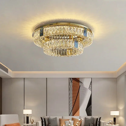 Decorbites™ Crystal-LED-Deckenleuchte: Moderne Edelstahl-Kronleuchter für Wohnzimmer, Schlafzimmer und Küche.