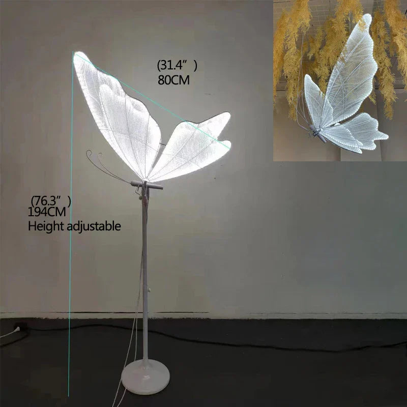 Decorbites™ Spitzen-Schmetterling LED-Hochzeitsdekoration Lampe