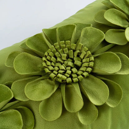 Decorbites™ Handgefertigtes Blumen-Kissenbezug - Elegante Heimdekoration Kissen