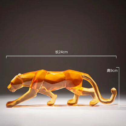 Decorbites™ Leopard Gepard Harz-Tier-Skulpturen für die Heimdekoration