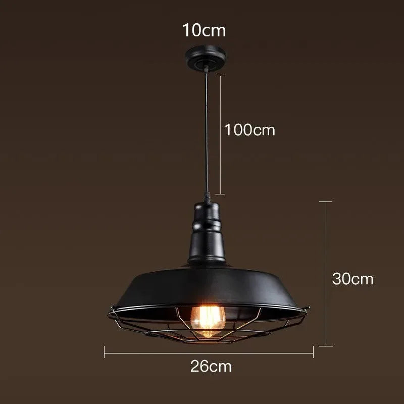 Decorbites™ Eisen-Hängeleuchten: Ländlich retro personalisierte Topfdeckel-Chandelier