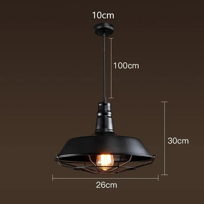 Decorbites™ Eisen-Hängeleuchten: Ländlich retro personalisierte Topfdeckel-Chandelier