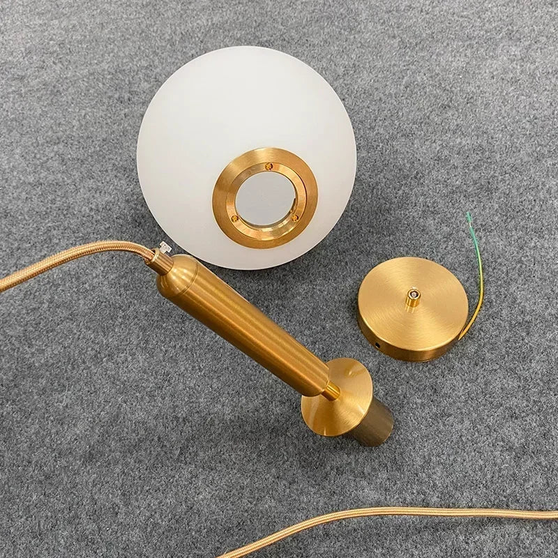 Decorbites™ Glas-Kugelleuchte LED-Hängeleuchte für Schlafzimmer Esszimmer Kücheninsel
