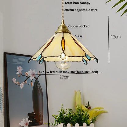 Decorbites™ Kupferdraht-Glasanhängerlampe verstellbar im Vintage-Stil für Coffee Bar & Gang
