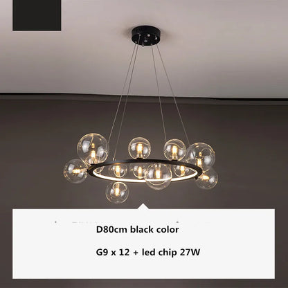 Decorbites™ Glasballen-G9-LED-Kronleuchter: Modernes minimalistisches nordisches Design