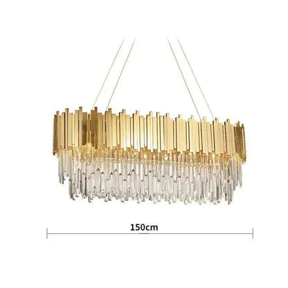 Decorbites™ Goldene Metall-LED-Hängeleuchten verstellbar für Wohnzimmer und Esszimmer runde Armatur