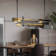 LED Pendant Chandelier Lingte 150cm Black