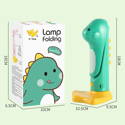 DecorBites™ Cute Dinosaur LED Night Light for Kids USB Rechargeable Table Lamp