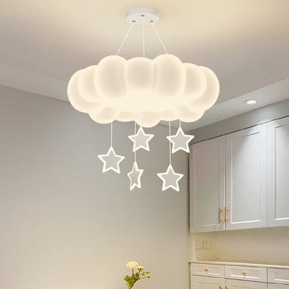 Decorbites™ Dimmbare Pendelleuchte mit PE-Lampenschirm für Wohnzimmer und Schlafzimmer