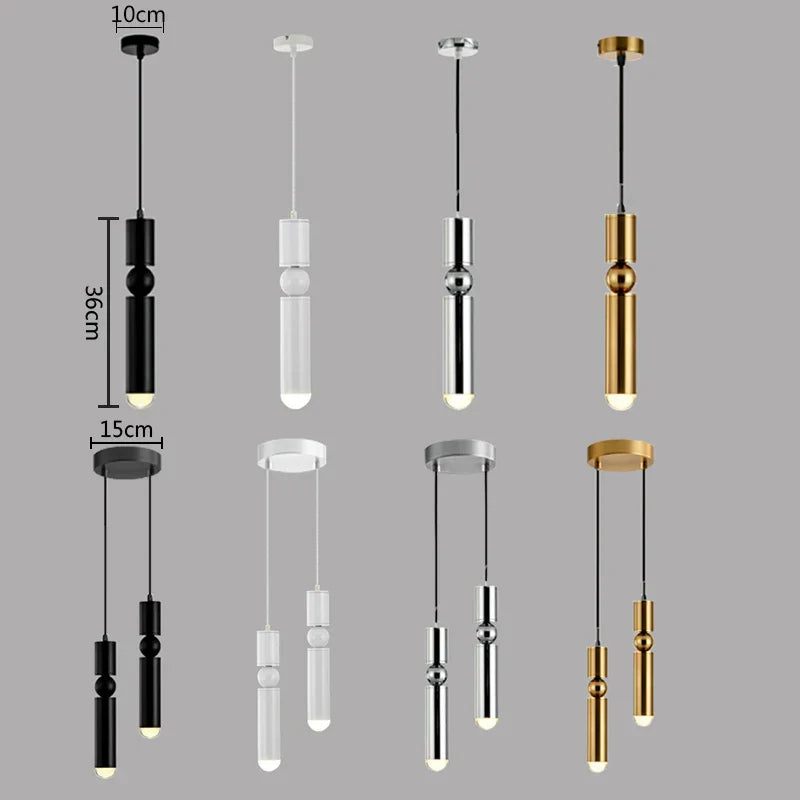 Decorbites™ Messing-Hängeleuchte - Moderne minimalistische nordische Bar Kleine LED-Hängeleuchte