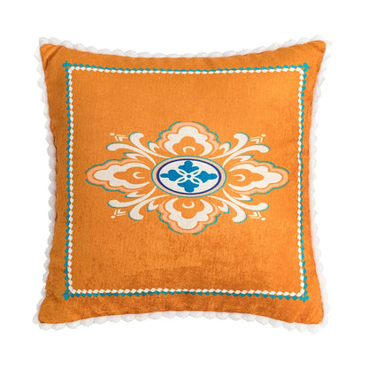 DecorBites™ Abstract Geometric Printed Cushion Cover 45x45cm for Home Decor