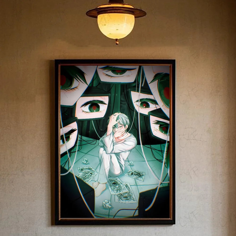 Alien Stage Anime Ivan Till Anime Poster Waterproof Wall Art High Quality Print Posters For Living Bedroom Retro Room Decor Gift